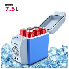 7.5 L Portable Warming and Cooling Car Refrigerator - MS - uae7.5 L Portable Warming and Cooling Car Refrigerator