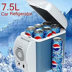 7.5 L Portable Warming and Cooling Car Refrigerator - MS - uae7.5 L Portable Warming and Cooling Car Refrigerator