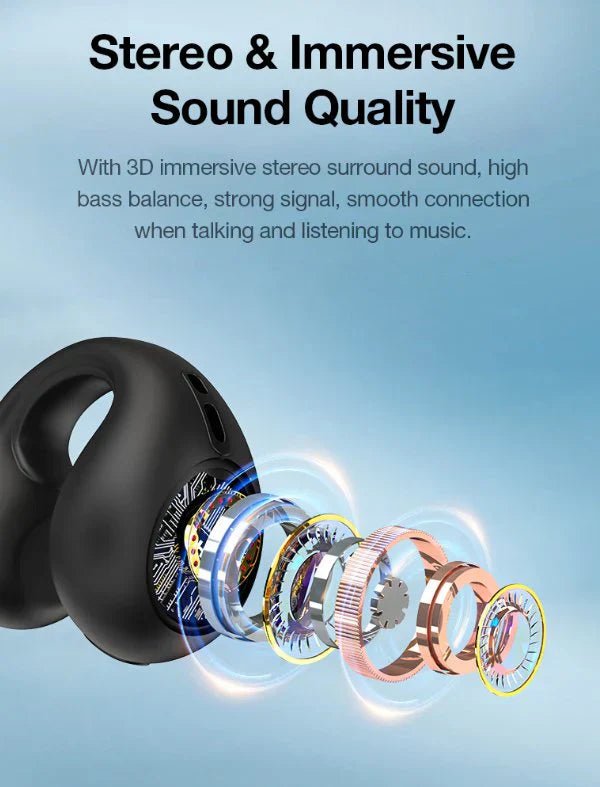 Bone Conduction Headphones ( UAE Delivery Time: 1 - 3 Days ) - MS - uaeBone Conduction Headphones ( UAE Delivery Time: 1 - 3 Days )