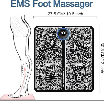 EMS Foot Massager Mat ( UAE Delivery Time: 1 - 3 Days ) - MS - uaeEMS Foot Massager Mat ( UAE Delivery Time: 1 - 3 Days )