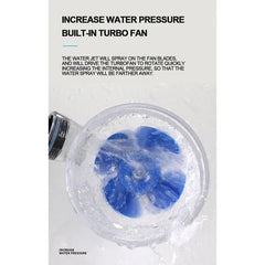 High Pressure Turbocharged Shower Head ( UAE Delivery Time: 1 - 3 Days ) - MS - uaeHigh Pressure Turbocharged Shower Head ( UAE Delivery Time: 1 - 3 Days )