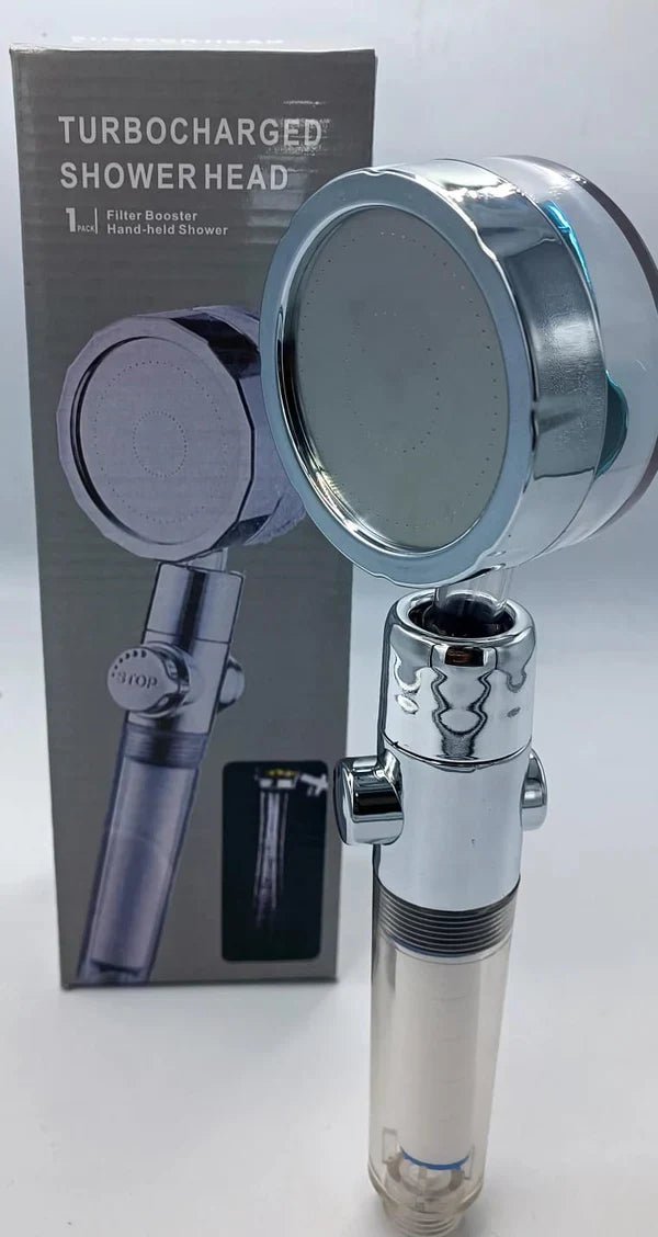 High Pressure Turbocharged Shower Head ( UAE Delivery Time: 1 - 3 Days ) - MS - uaeHigh Pressure Turbocharged Shower Head ( UAE Delivery Time: 1 - 3 Days )