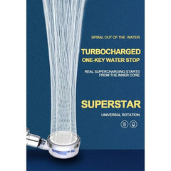 High Pressure Turbocharged Shower Head ( UAE Delivery Time: 1 - 3 Days ) - MS - uaeHigh Pressure Turbocharged Shower Head ( UAE Delivery Time: 1 - 3 Days )