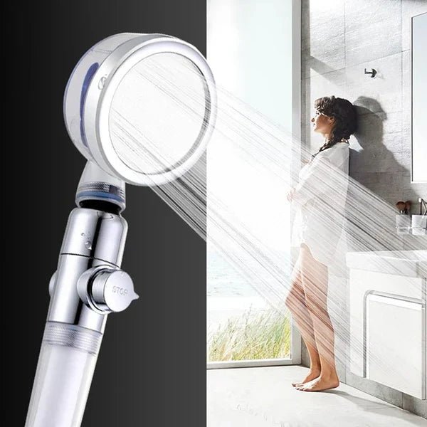 High Pressure Turbocharged Shower Head ( UAE Delivery Time: 1 - 3 Days ) - MS - uaeHigh Pressure Turbocharged Shower Head ( UAE Delivery Time: 1 - 3 Days )