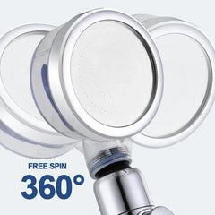 High Pressure Turbocharged Shower Head ( UAE Delivery Time: 1 - 3 Days ) - MS - uaeHigh Pressure Turbocharged Shower Head ( UAE Delivery Time: 1 - 3 Days )