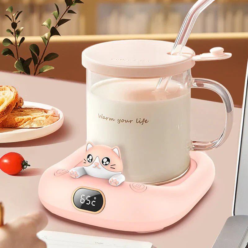 Home Office Cute Pet Constant Temperature Cup Warming Holder Winter Gadgets - MS - uaeHome Office Cute Pet Constant Temperature Cup Warming Holder Winter Gadgets
