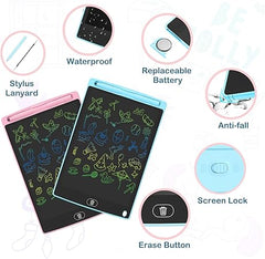 LCD Writing Tablet for Kids ( UAE Delivery Time: 1 - 3 Days ) - MS - uaeLCD Writing Tablet for Kids ( UAE Delivery Time: 1 - 3 Days )