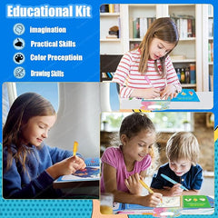 Magic Water Painting Book ( UAE Delivery Time: 1 - 3 Days ) - MS - uaeMagic Water Painting Book ( UAE Delivery Time: 1 - 3 Days )