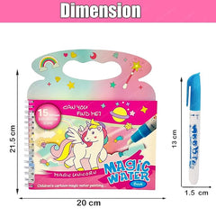 Magic Water Painting Book ( UAE Delivery Time: 1 - 3 Days ) - MS - uaeMagic Water Painting Book ( UAE Delivery Time: 1 - 3 Days )