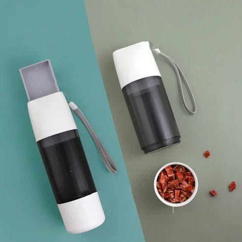 Portable 350ml Dog Water Bottle & Feeder ( UAE Delivery Time: 1 - 3 Days ) - MS - uaePortable 350ml Dog Water Bottle & Feeder ( UAE Delivery Time: 1 - 3 Days )
