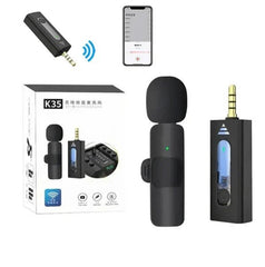 Smart Wireless Lavalier Microphone ( UAE Delivery Time: 1 - 3 Days ) - MS - uaeSmart Wireless Lavalier Microphone ( UAE Delivery Time: 1 - 3 Days )