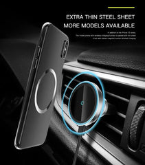 15W Car Magnetic Wireless Charger - MS - uae15W Car Magnetic Wireless Charger