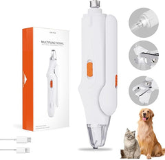 LED Light Glow Pet Nail Clippers - MS - uaeLED Light Glow Pet Nail Clippers